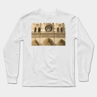 Notre Dame de Paris - 4 - The Three Portals © Long Sleeve T-Shirt